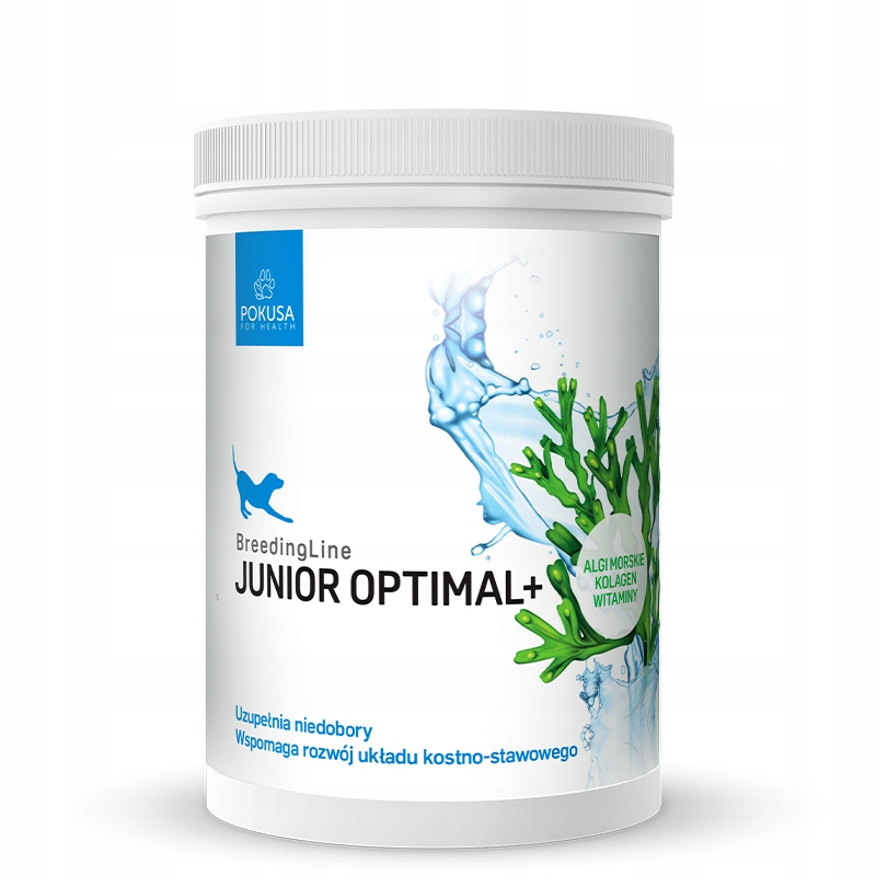 Pokusa Suplement Witaminy Dla Szczeniąt Breedingline Junior Optimal+ 700g