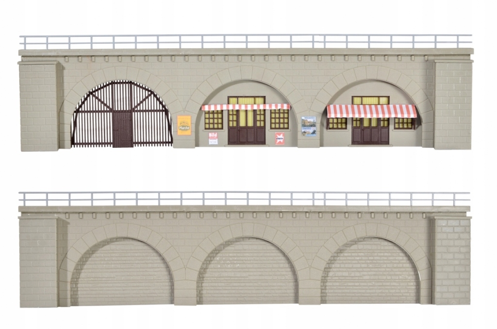 Kibri Arkády pod viadukt 2 ks H0 1:87