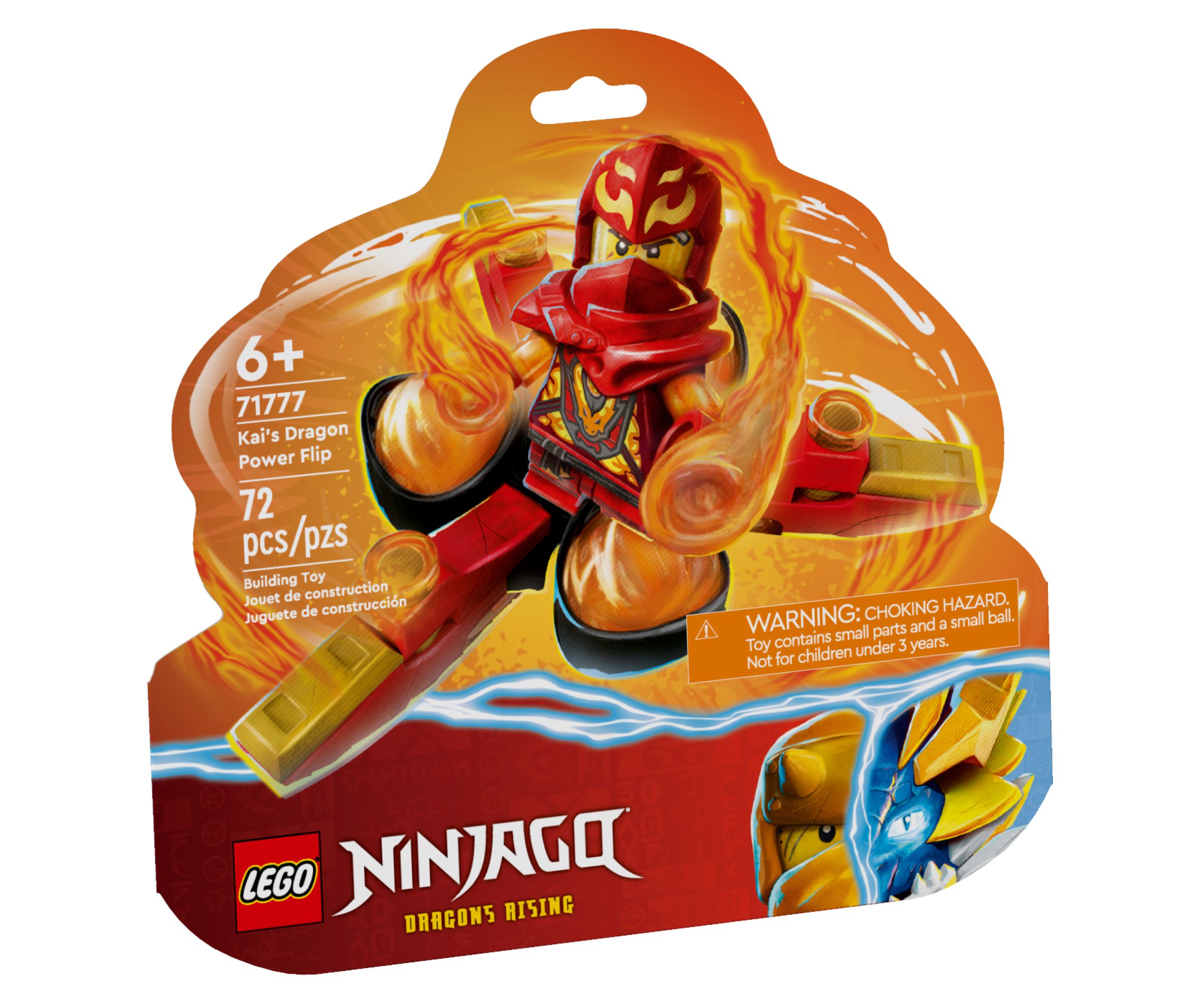 

Lego 71777 Ninjago Smocza Moc Kaia Salto Spinj