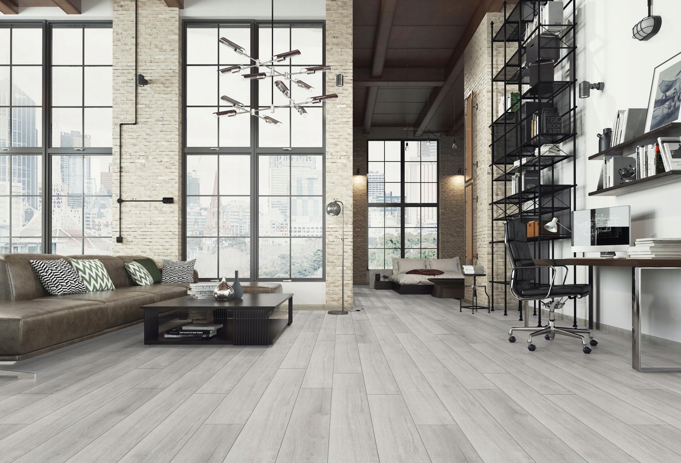 Panele podłogowe DĄB VIGO 504 EXPERT PLUS 1,32m2 Rodzaj panele laminowane