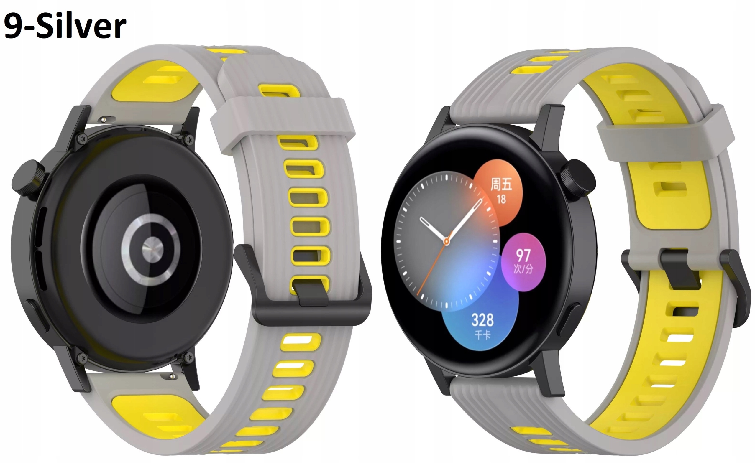 PASEK DO HUAWEI WATCH GT 2 3 PRO Ceramic 43mm/42mm Active Elegant 20mm Szerokość 20 mm