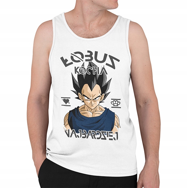 TANK TOP DRAGONBALL ŁOBUZ VEGETA