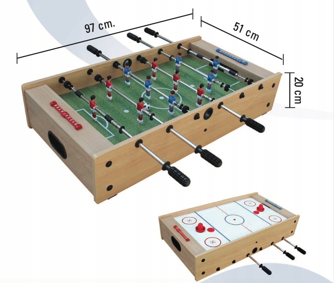 Piłkarzyki Garlando F-Mini w nowej wersji 2w1