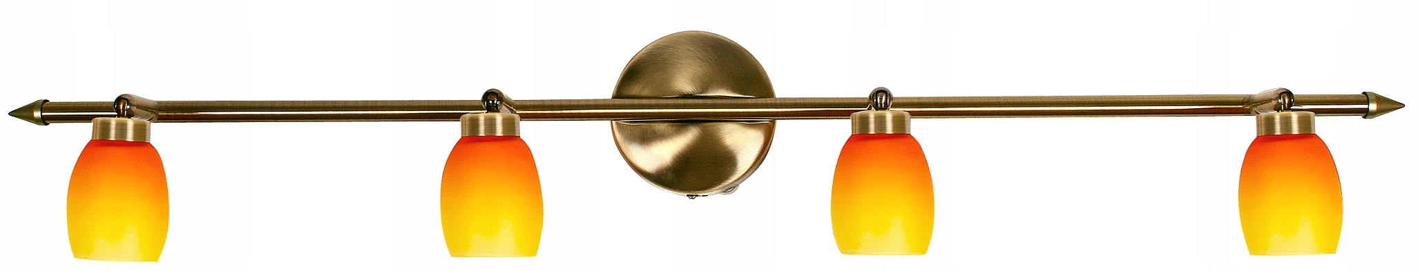 stropní svítidlo Lišta efekt slunce Lampa 4X40W G9