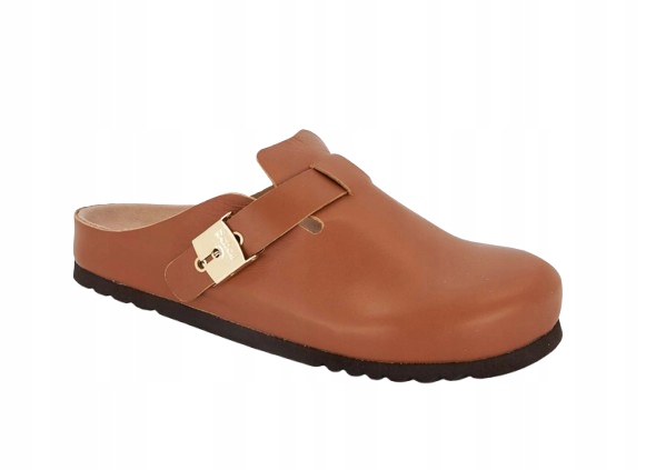 Scholl Nazouváky Hnědé S Páskem Casual 38 T6A