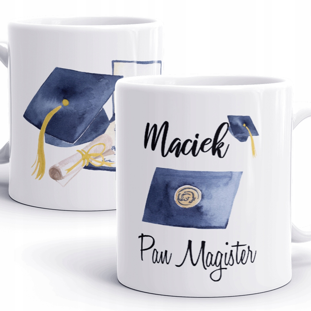 

Kubek Mgr Pan Pani Magister Absolwent Imie