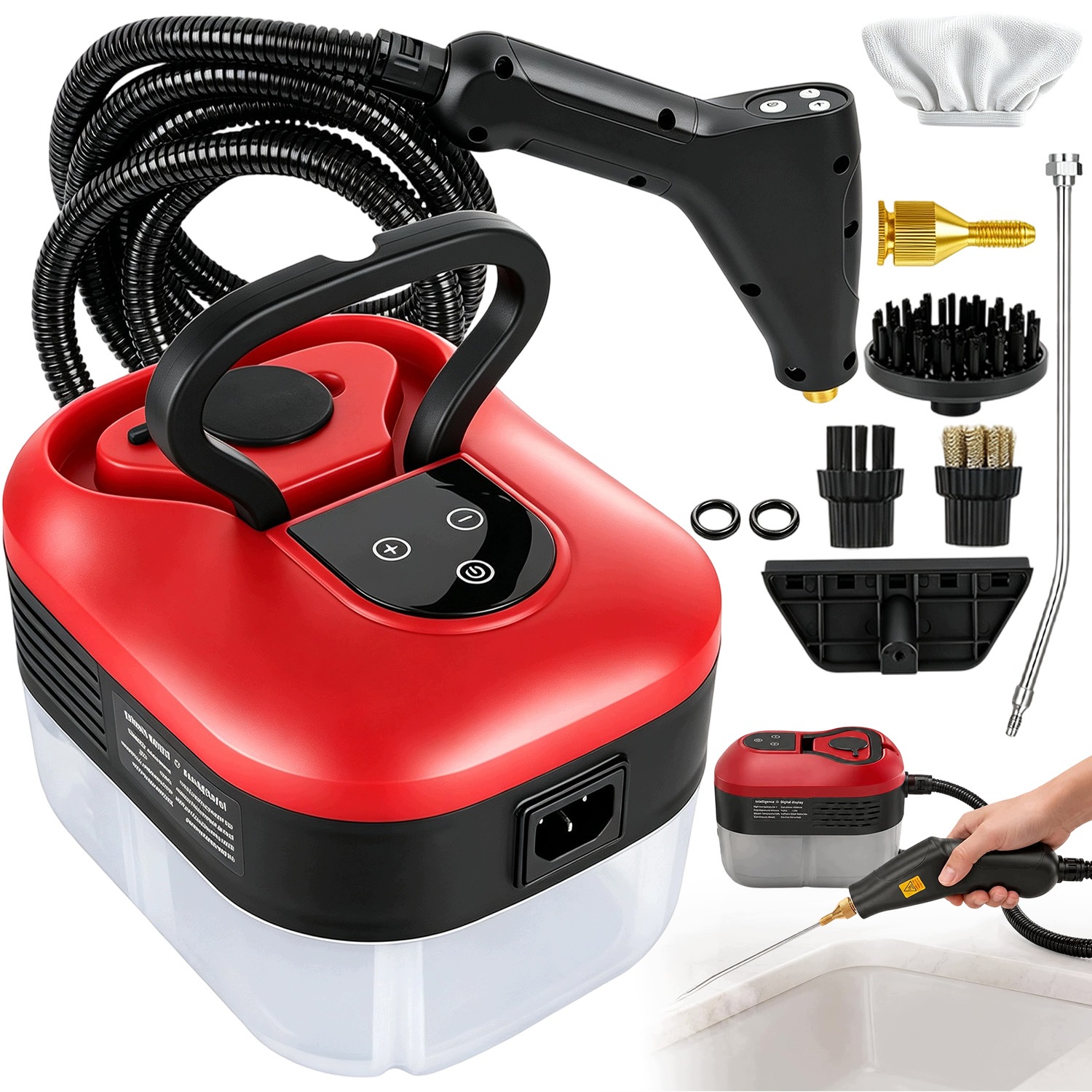 Parní Čistič Tlakový Čistič Parní Čistič Na Spáry Oken, Čalounění 2500 W