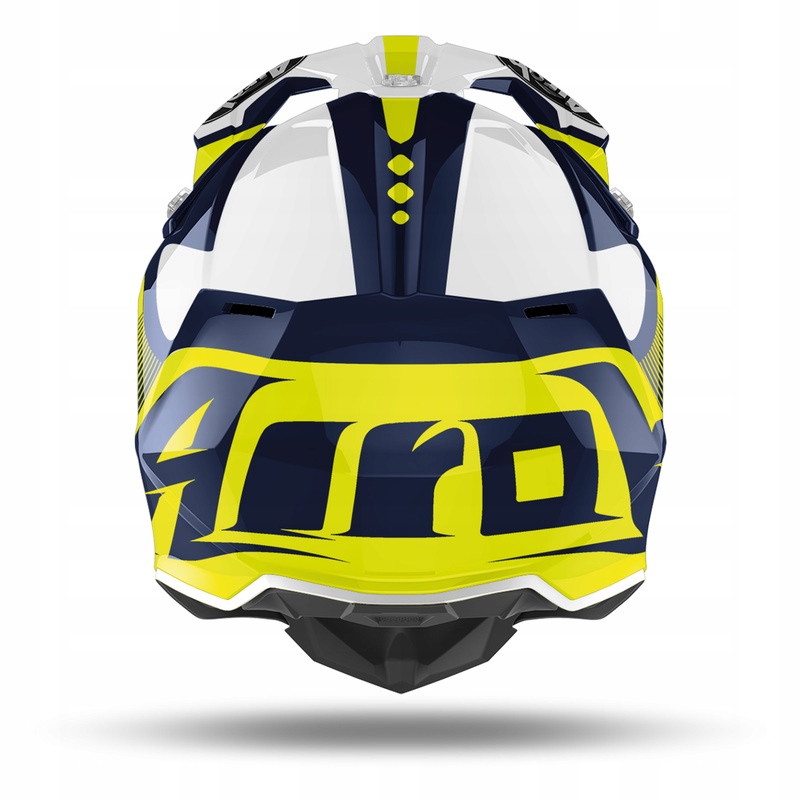 Kask cross enduro AIROH WRAAP RAZE Blue Gloss XXL Numer katalogowy producenta WR_RA18_XXL