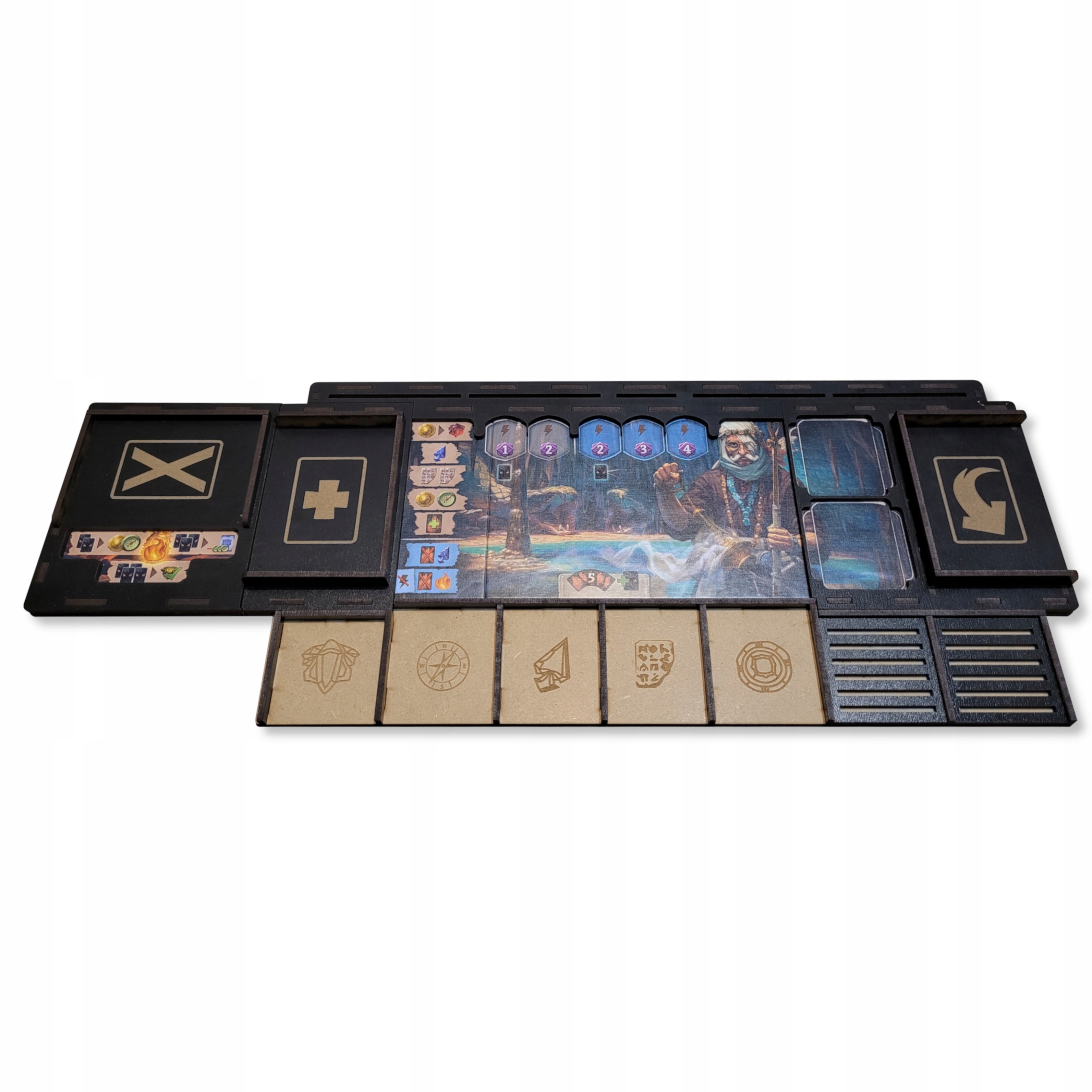 Zagniona Wyspa Arnak - Plansza Gracza Mistyk Typ Dodatek