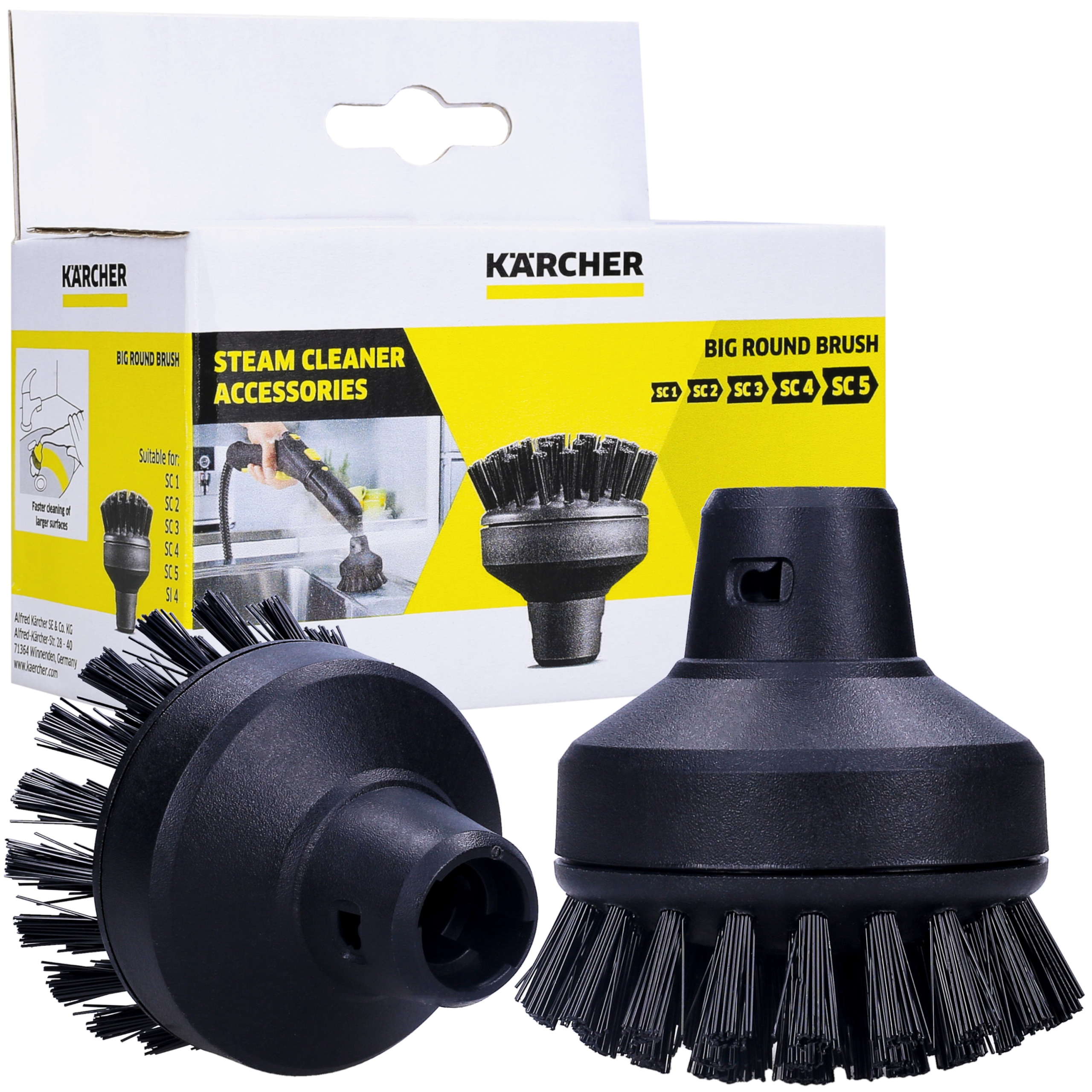 Karcher SC 1 2 3 4 mosó-szárítógép kerek kefe