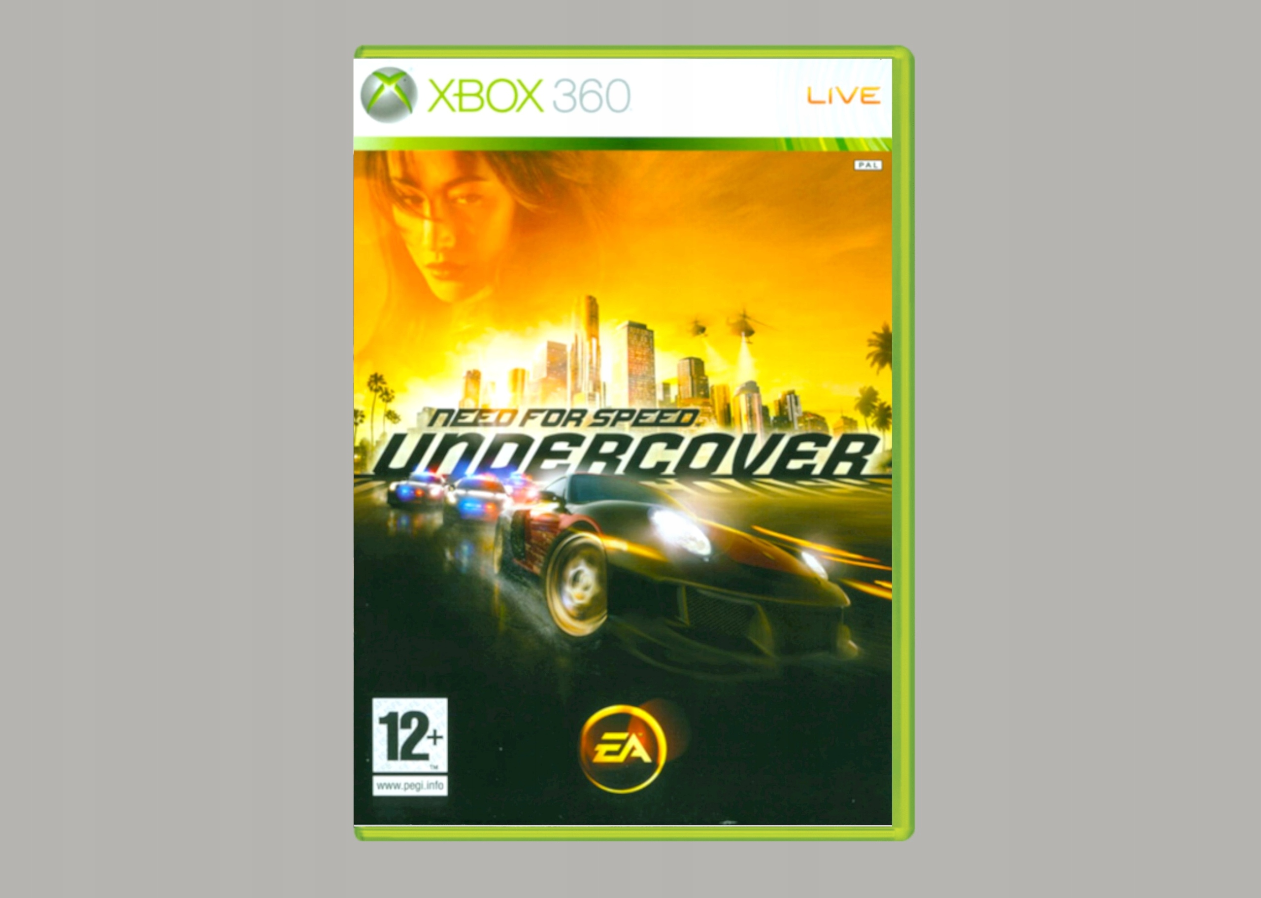 XBOX 360 NEED FOR SPEED UNDERCOVER ściagaj się Wersja językowa Angielska Angielska - dialog Angielska - napisy