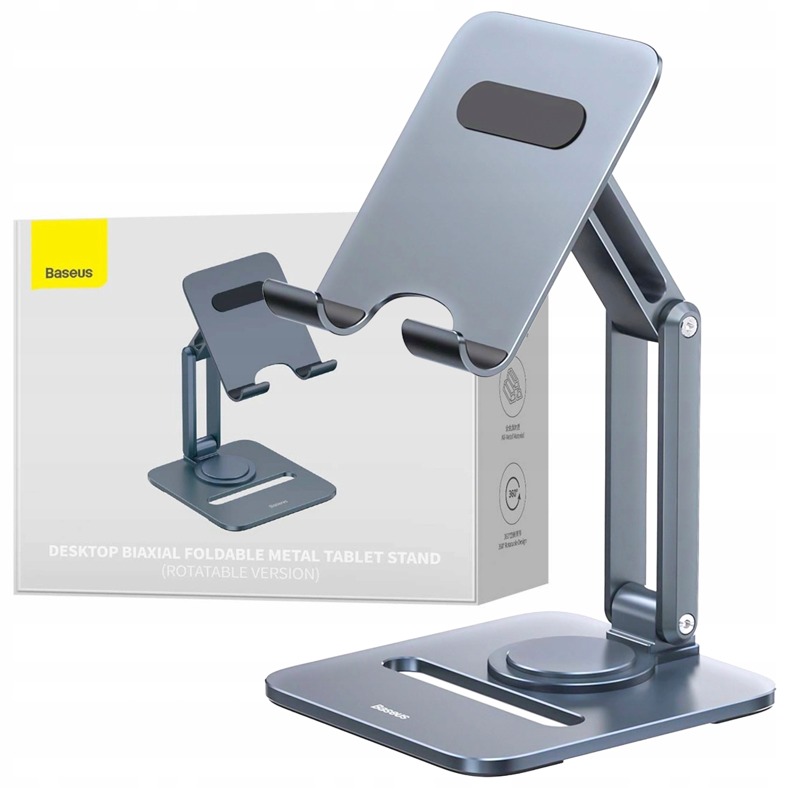 Držák Na Tablet Otočný Stojan Baseus, Skládací, Hliníkový