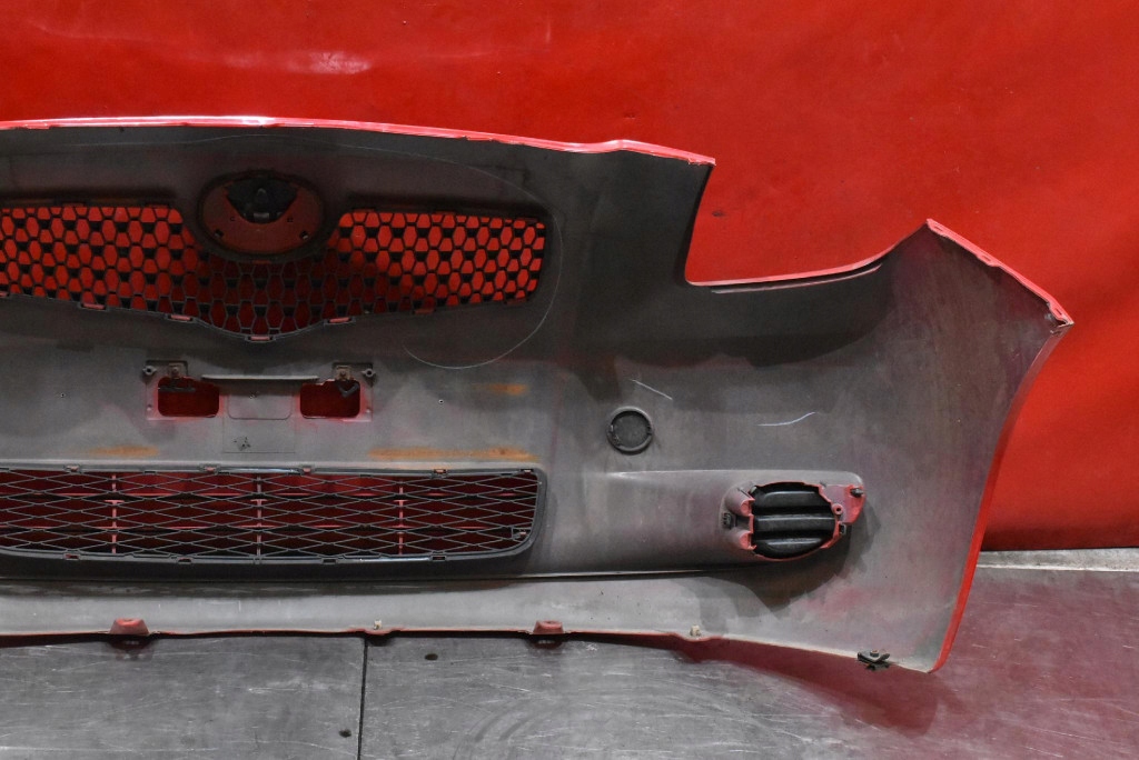 bumper front front red TOYOTA YARIS 2 II 05-09