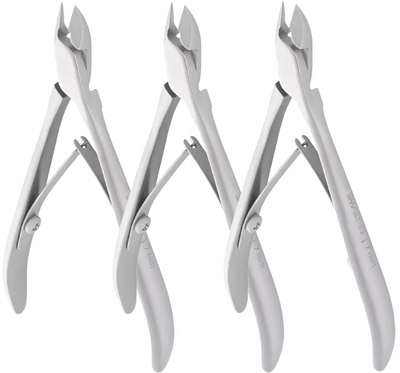 3 x Staleks Profesionální kleště na kůži Smart 11 7 mm Ostré Vysoká kvalita