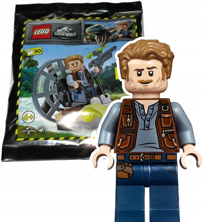 

Lego Jurassic World 122220, Owen na łodzi, jw023