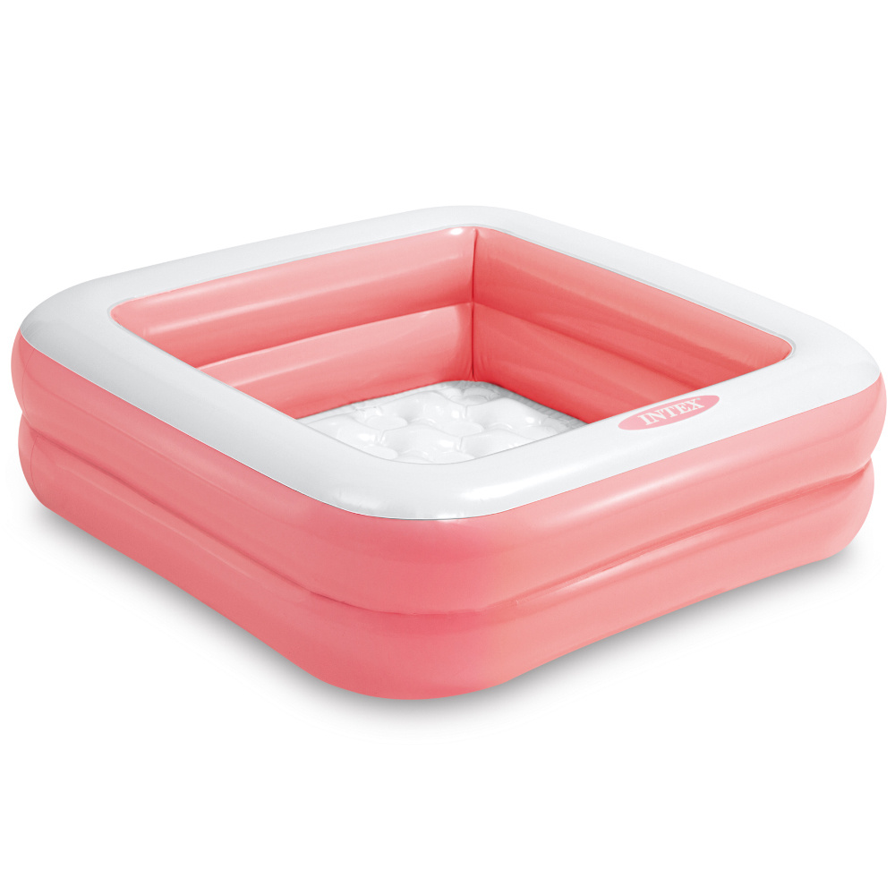 Dmuchany basen brodzik 85x85 cm INTEX różowy Marka Intex