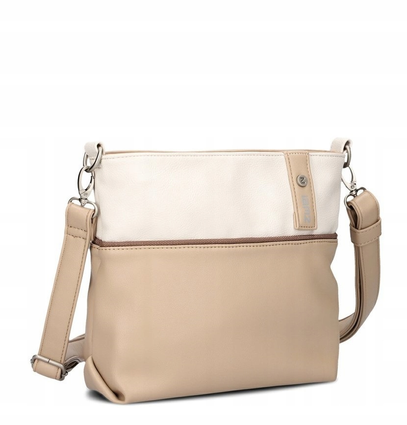Kabelka crossbody se dvěma popruhy Zwei J8 Oat