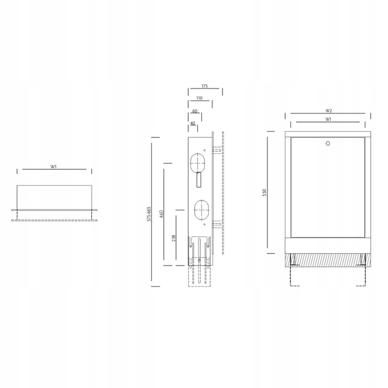 SZAFKA PODTYNKOWA DO ROZDZIELACZY SGP-1 6 SEKCJI EAN (GTIN) 3665274675643
