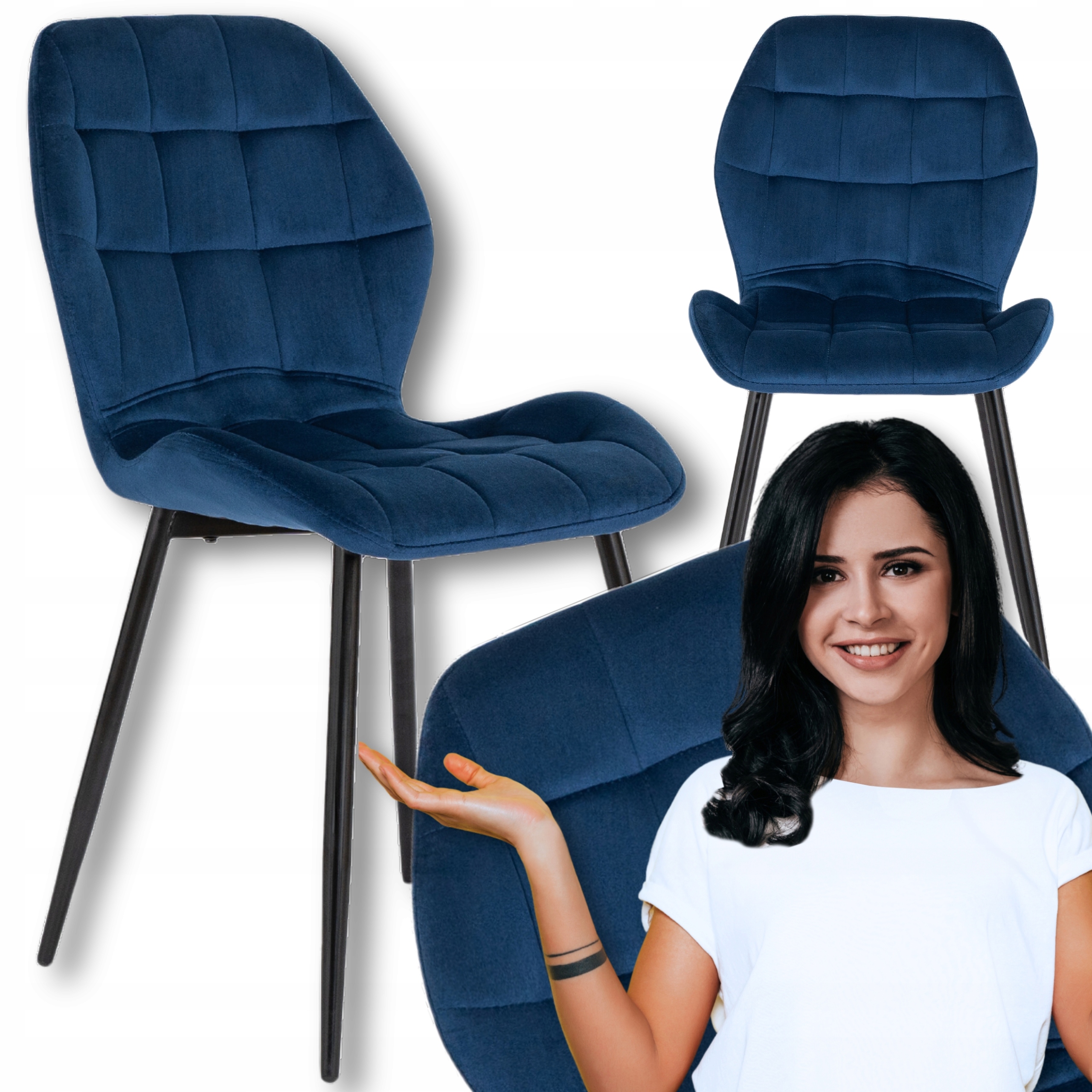 Čalouněná židle Velurová do jídelny Loft Granátová Lucky