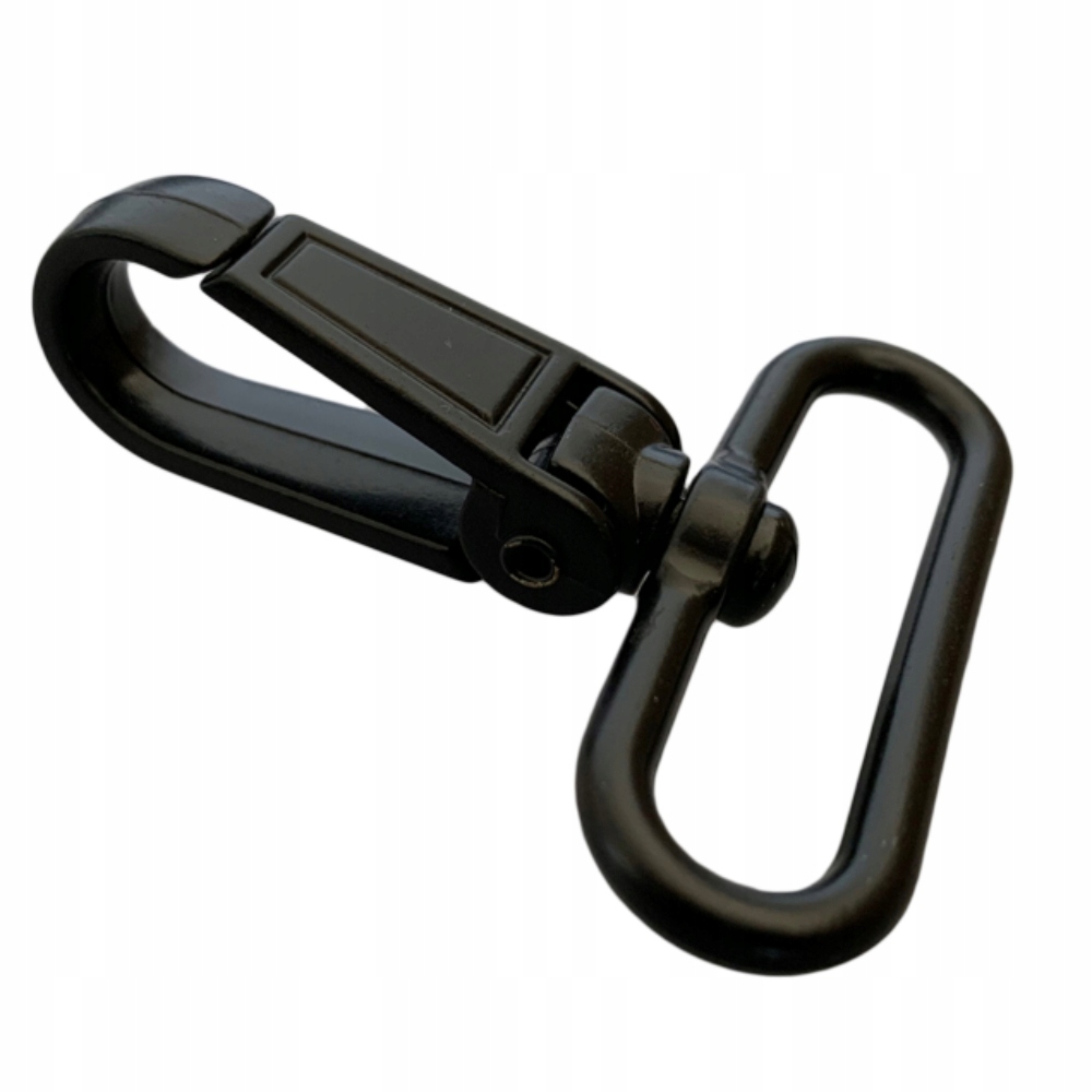 Karabina 40mm x 60mm Karabina Zapínání 10 Ks Černá Mat Nerezová