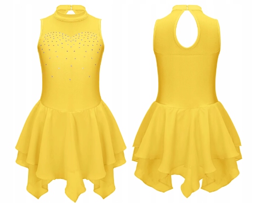 Strój Do Gimnastyki 158 Balet Body Sukienka Tutu Do Tańca 2721