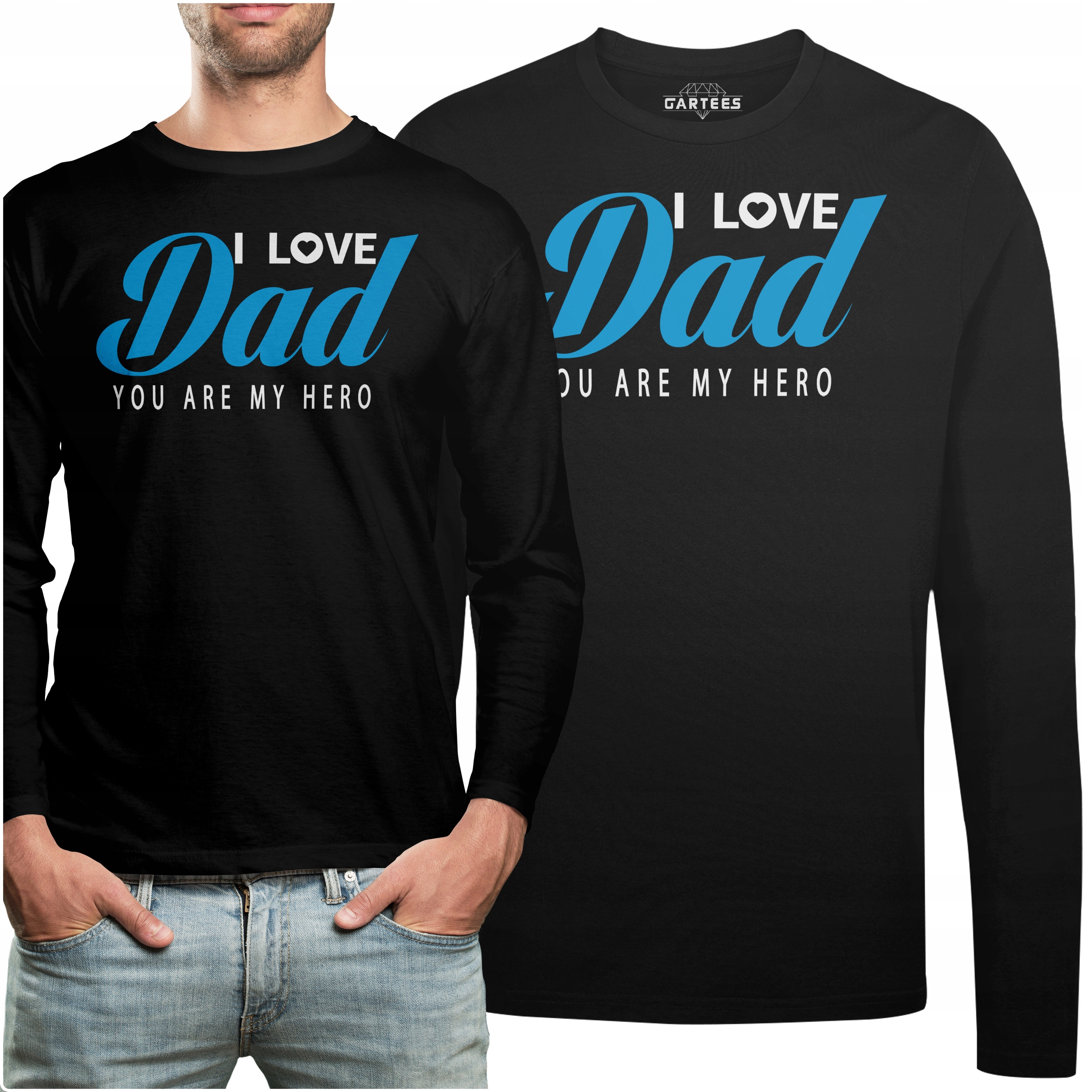 

Koszulka Long Prezent Dad You Are My Hero