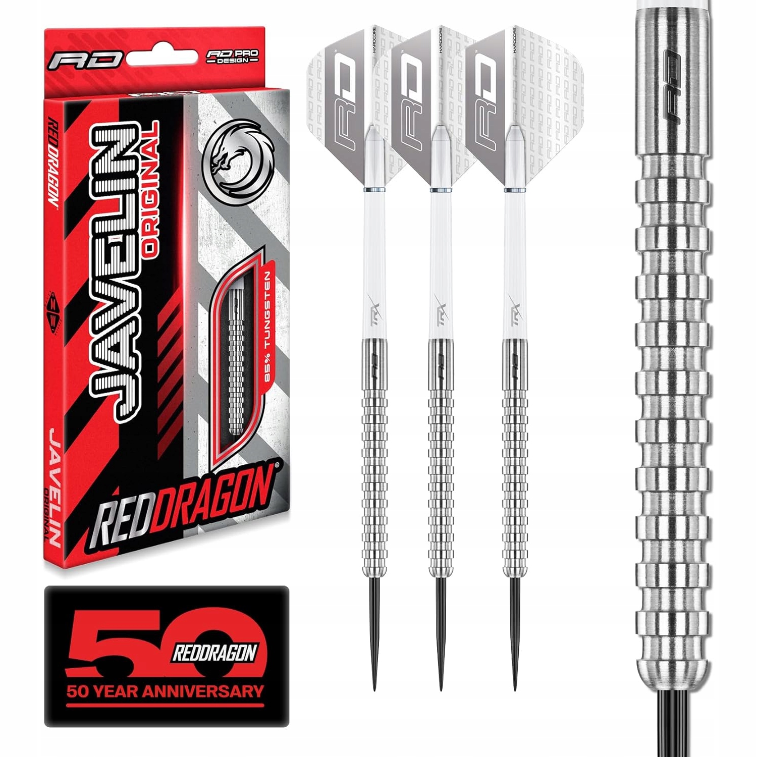 Šipky Red Dragon Javelin 85% Wolfram 22g 3 ks