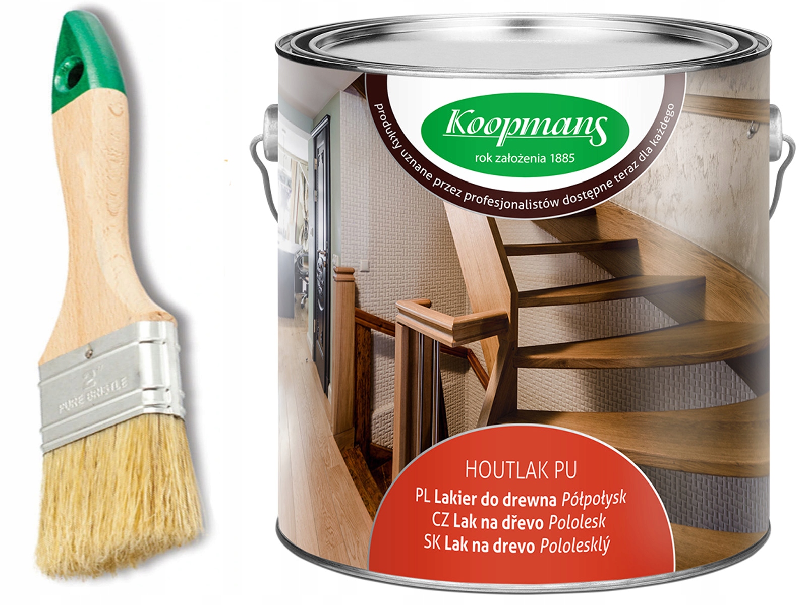Koopmans Lak na podlahy schodů Pololesk 2,5L