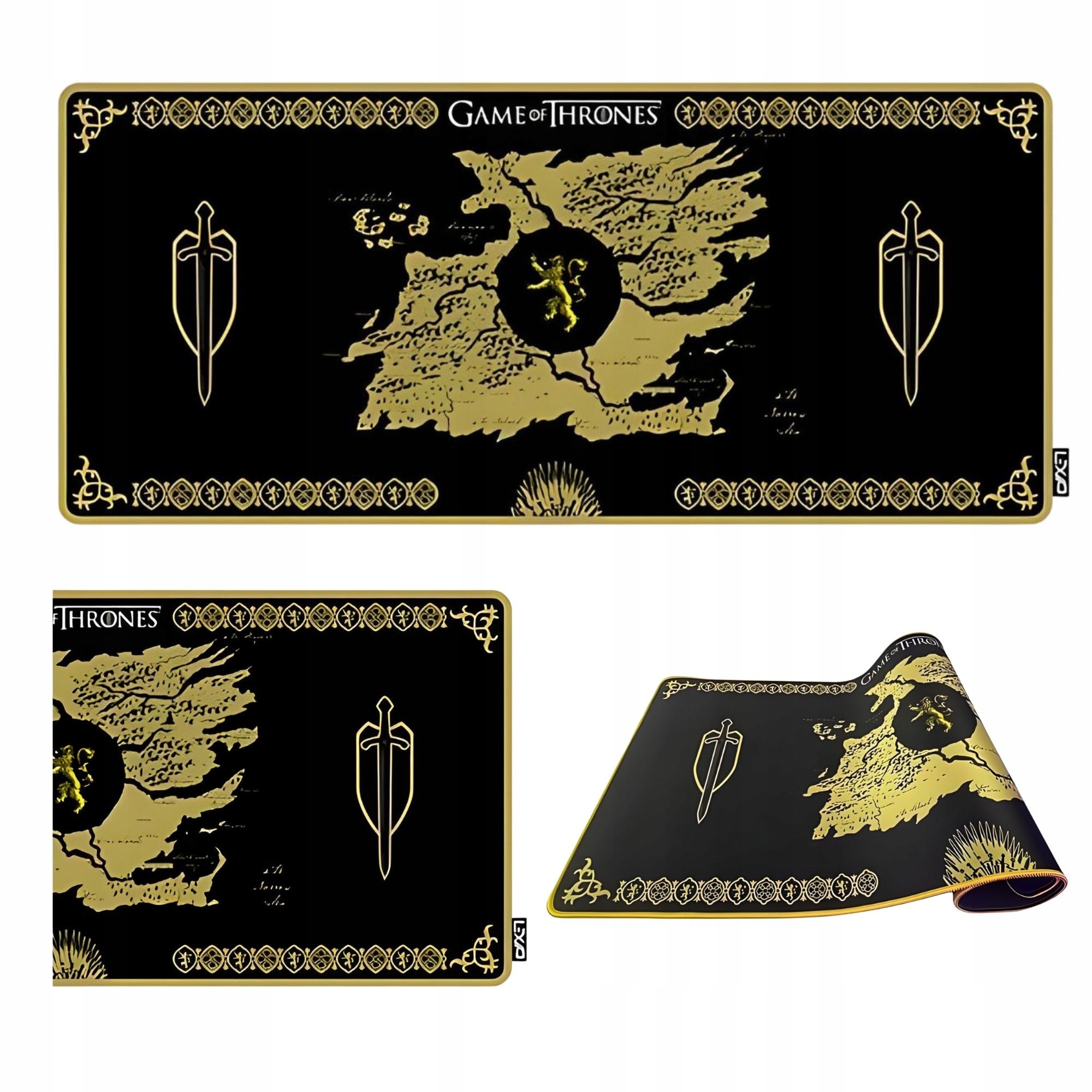 Podkładka na biurko Gamingowa Game of Thrones antypoślizgowa 90x40 cm XXL