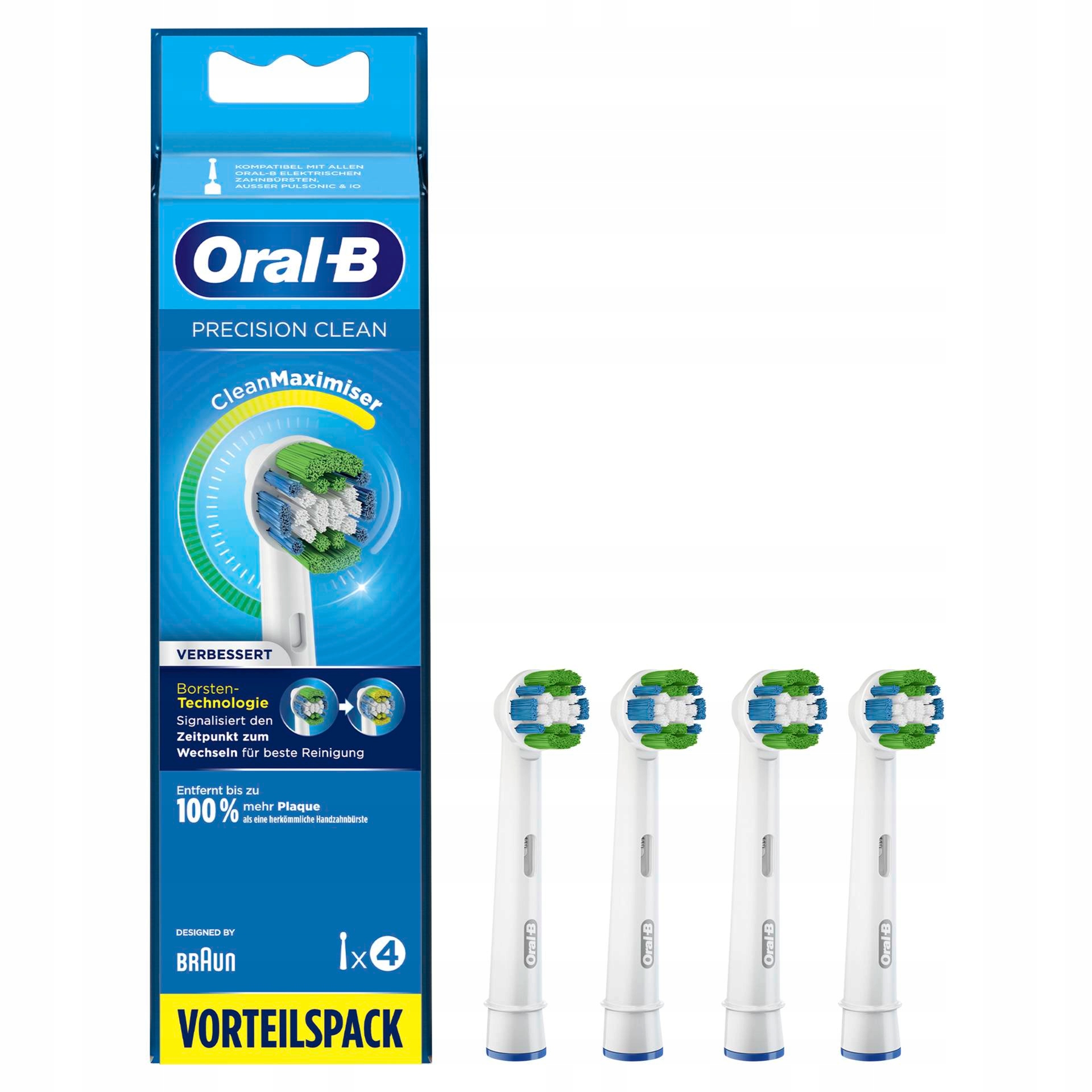 

Braun Oral B Precision Clean 4szt. (EB20)