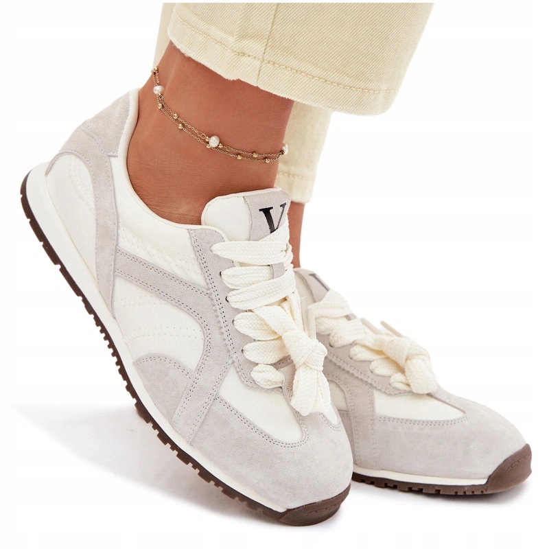 Dámské Tenisky Vinceza Pohodlné Z Přírodního Semiše 86427 Šedé 40