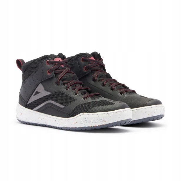 Dainese Suburb Air Wmn dámske perf. topánky čiernej/červenej vel.36