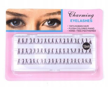 La Charme Kępki Rzęs Naturalne Under Black 10 mm