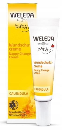 Weleda, Krem na odparzenia dla niemowląt z nagietkiem, 10 ml