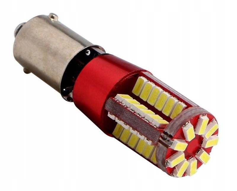 ŽÁROVKA BA9S LED 57 SMD T4W 3014 BÍLÁ