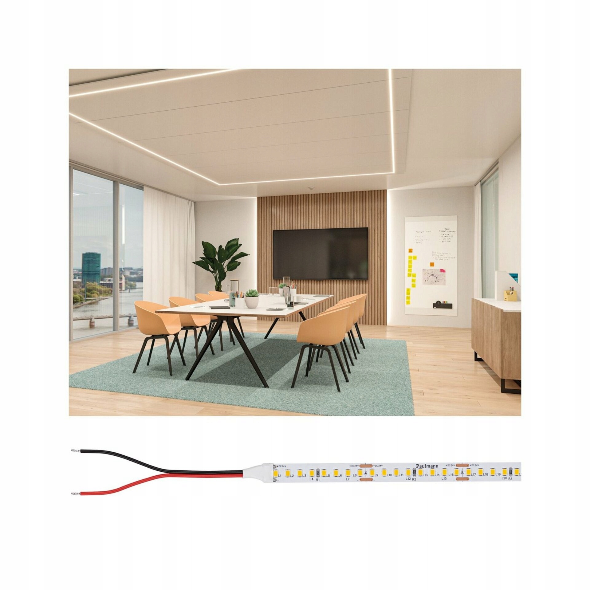 Paulmann Pre Led Strip Gold P150, 5m, 62W, 1500lm/m, 160LED/m, 3000K, CRI90