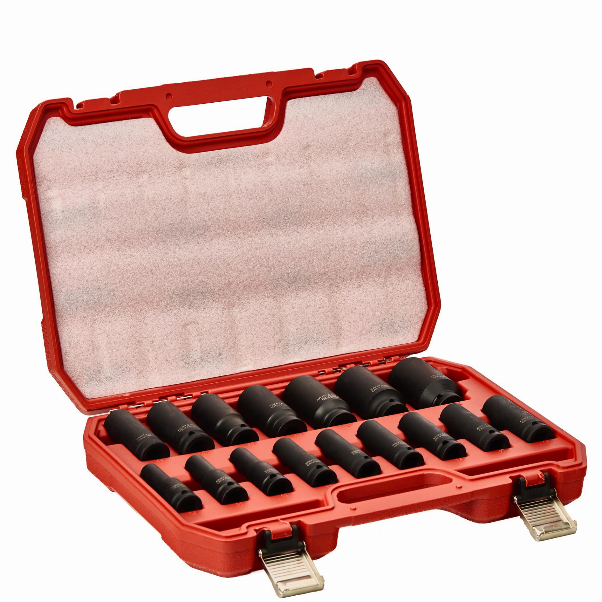 Hlavice Nárazové Dlouhé 1/2" 16 Ks 10-32 mm KD11749