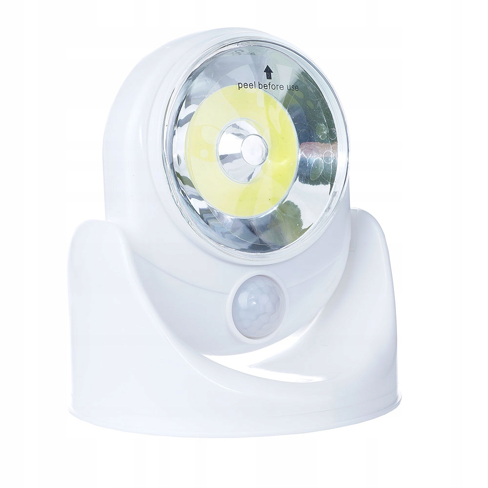 

Lampka Led z czujnikiem ruchu i zmierzchu baterie
