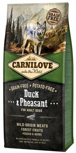 Levně Carnilove Dog Duck & Pheasant Adult kachna a bažant 12 kg