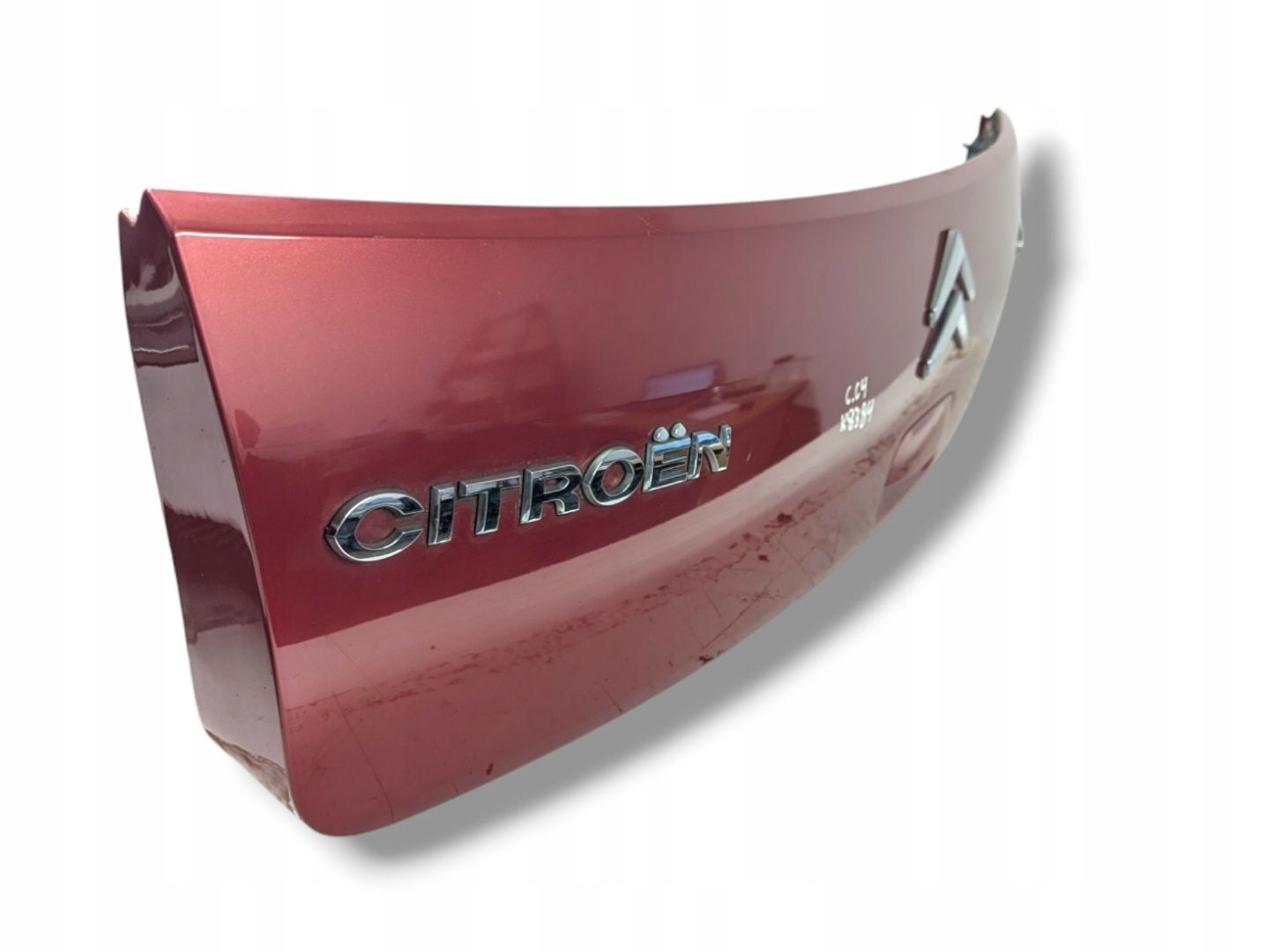 moulding bonnet Citroen C4 2007 9655571777