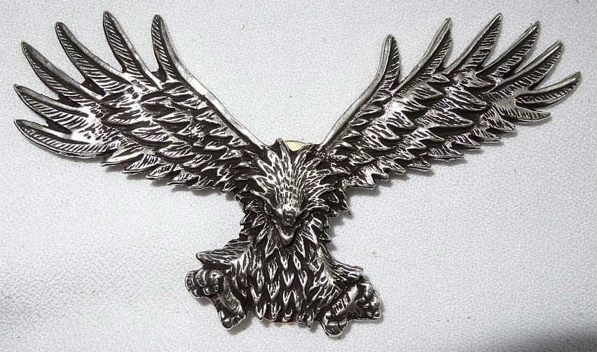 

Orzeł ozdoba, emblemat na sakwy rolkę