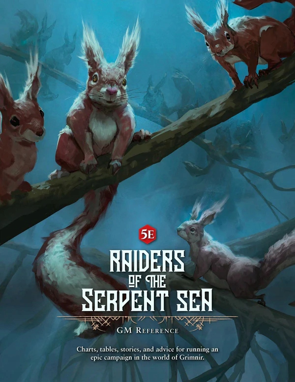 EKRAN MISTRZA GRY RAIDERS OF THE SERPENT SEA: GM SCREEN & MAPS 5E