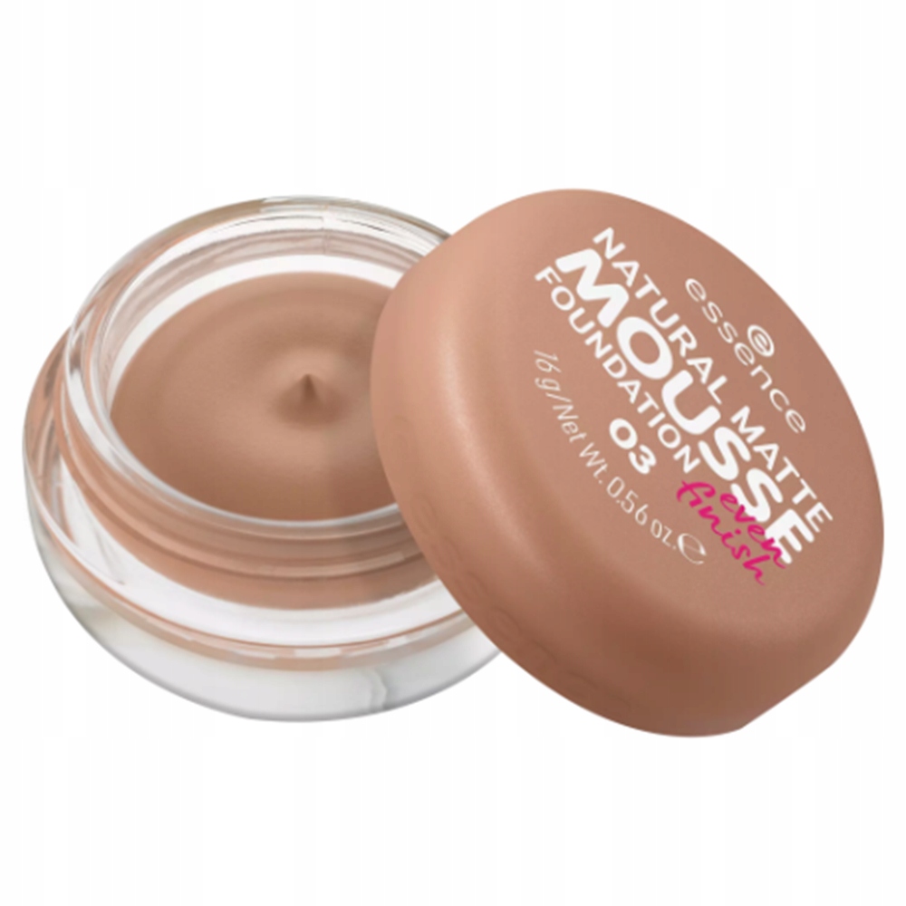 Essence Natural Matte Mousse Zmatňujúci základný náter na tvár v musie 03 16g