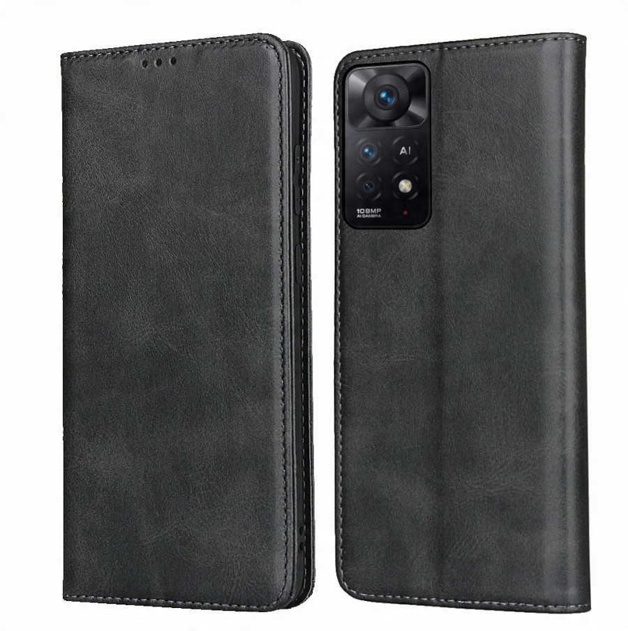 

Etui Skórzane Portfel Do Redmi Note 11 Pro 2xSZKŁO