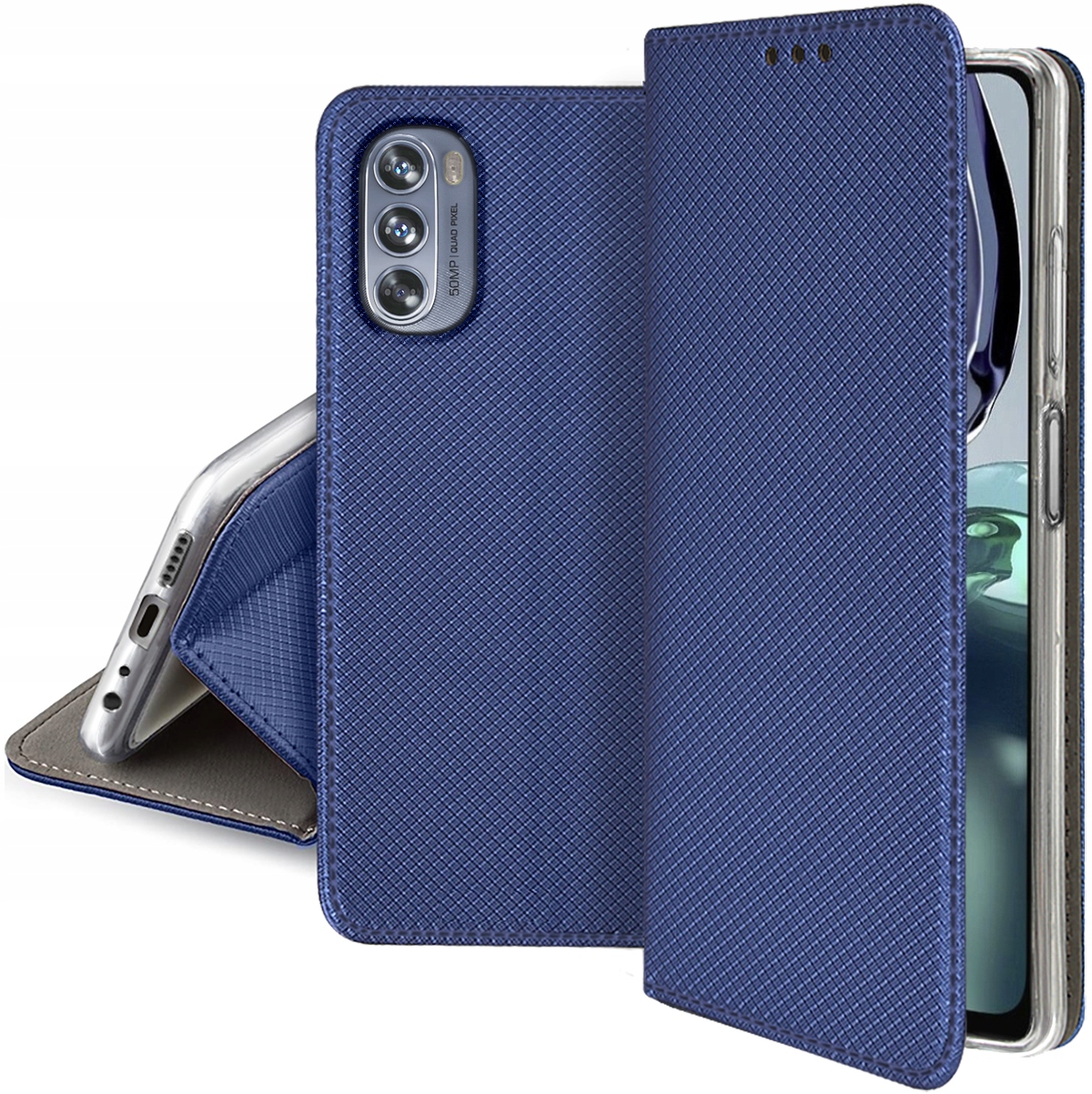 

Etui do Motorola Moto G62 5G Smart Magnet Szkło