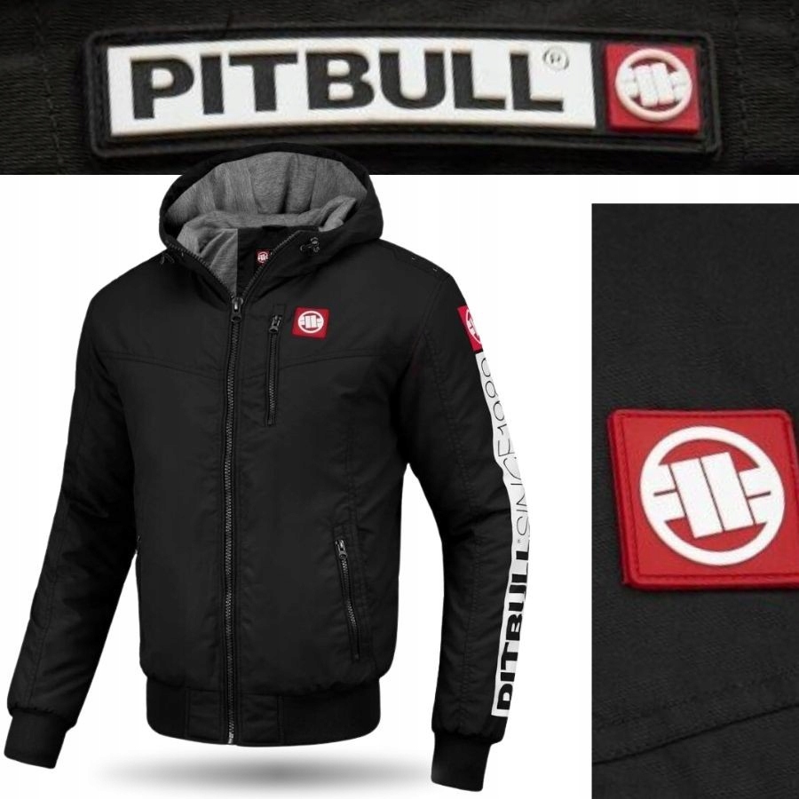 KURTKA MĘSKA PIT BULL PRZEJŚCIOWA SPORTOWA WIOSENNA PITBULL