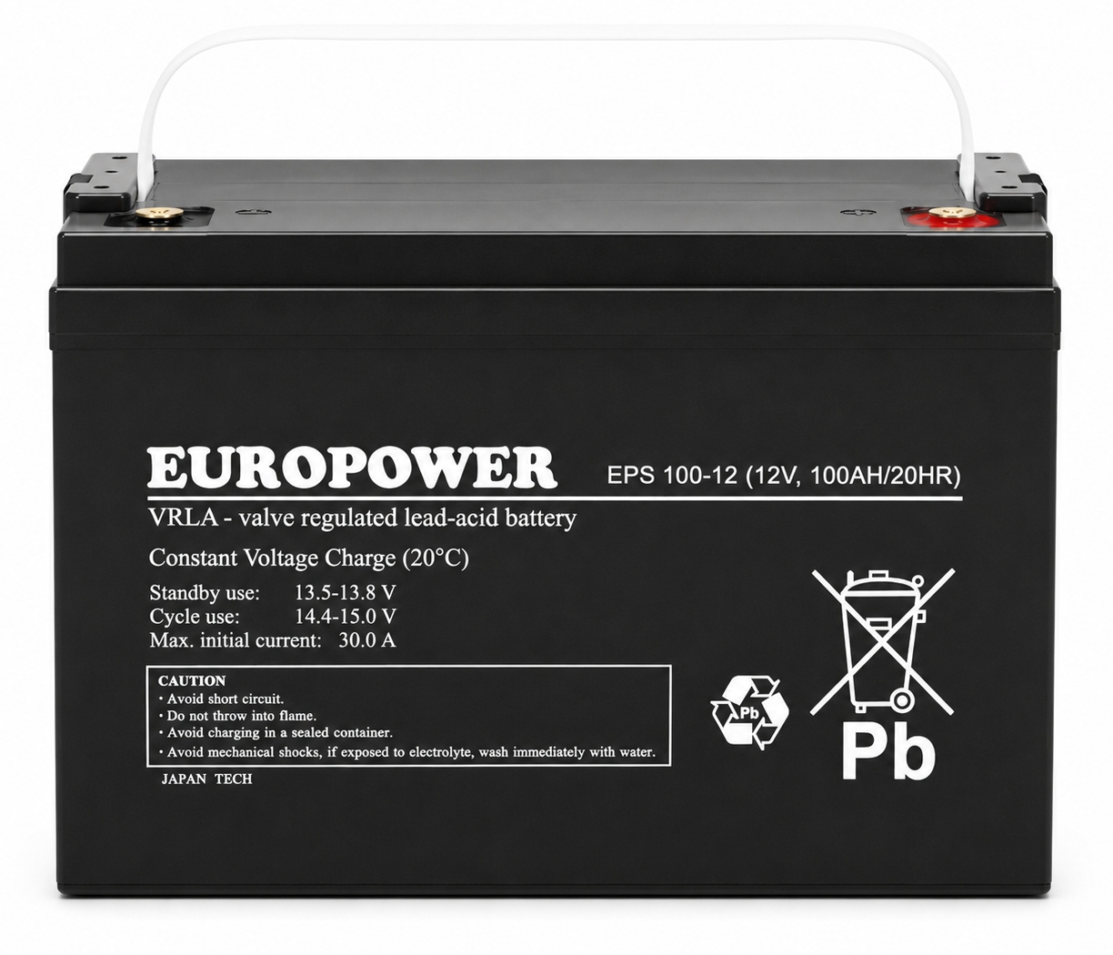 Akumulator 12V 100Ah Eps 100-12 LongLife do central automatyki przemysłowej