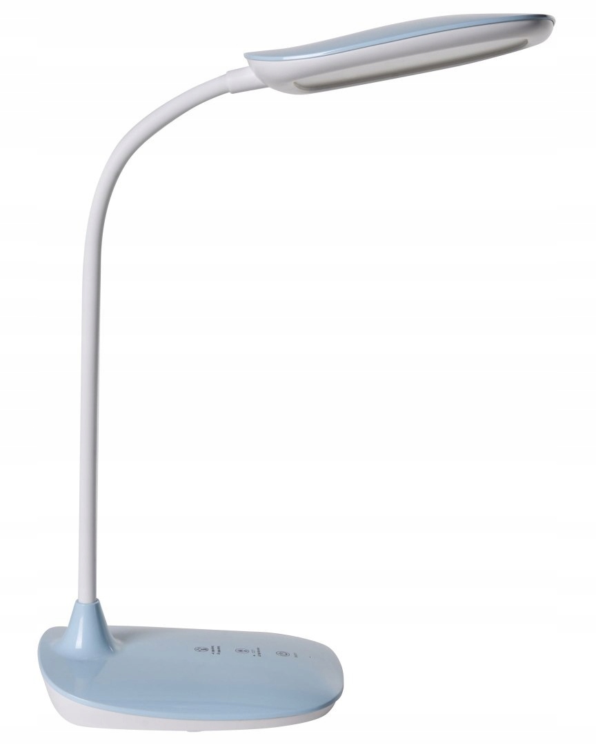 Led stolní lampa Hydra se stmívačem, modrá
