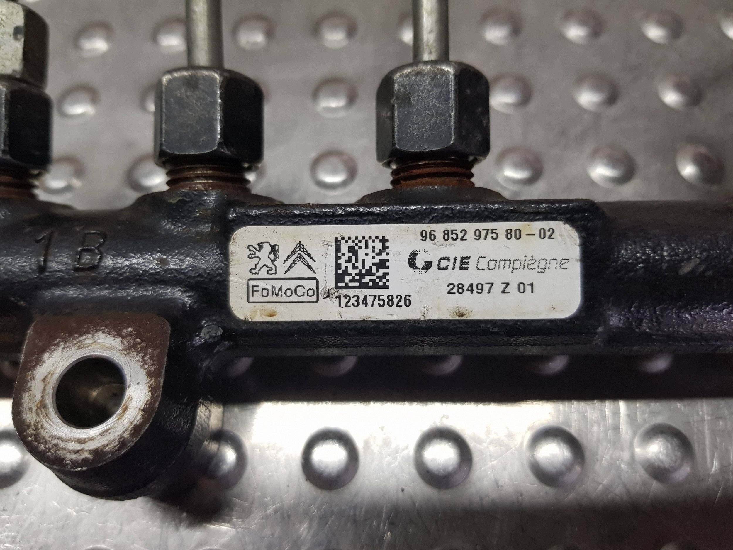 rampe injection 9685297580 FORD C-MAX MK2 FOCUS MK3 1.6 TDCI