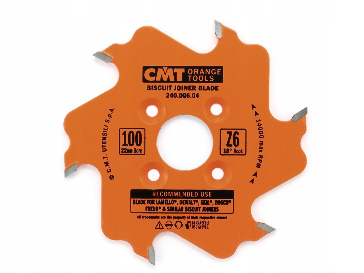 Cmt 240.006.04 Fréza Na Lamely Pila, Kotouč 4" Pilová Fréza Na Lamely